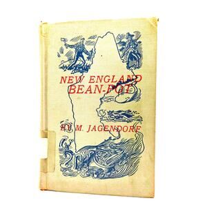 Vintage New England Bean Pot Folklore Stories 1948 3rd Edition Hardcover